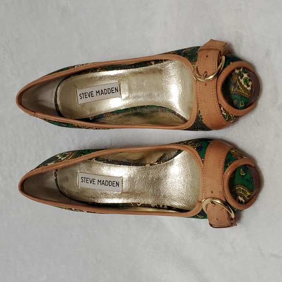 STEVE MADDEN Open toe high heel shoes 7M Green(Ss21) - Picture 2 of 10